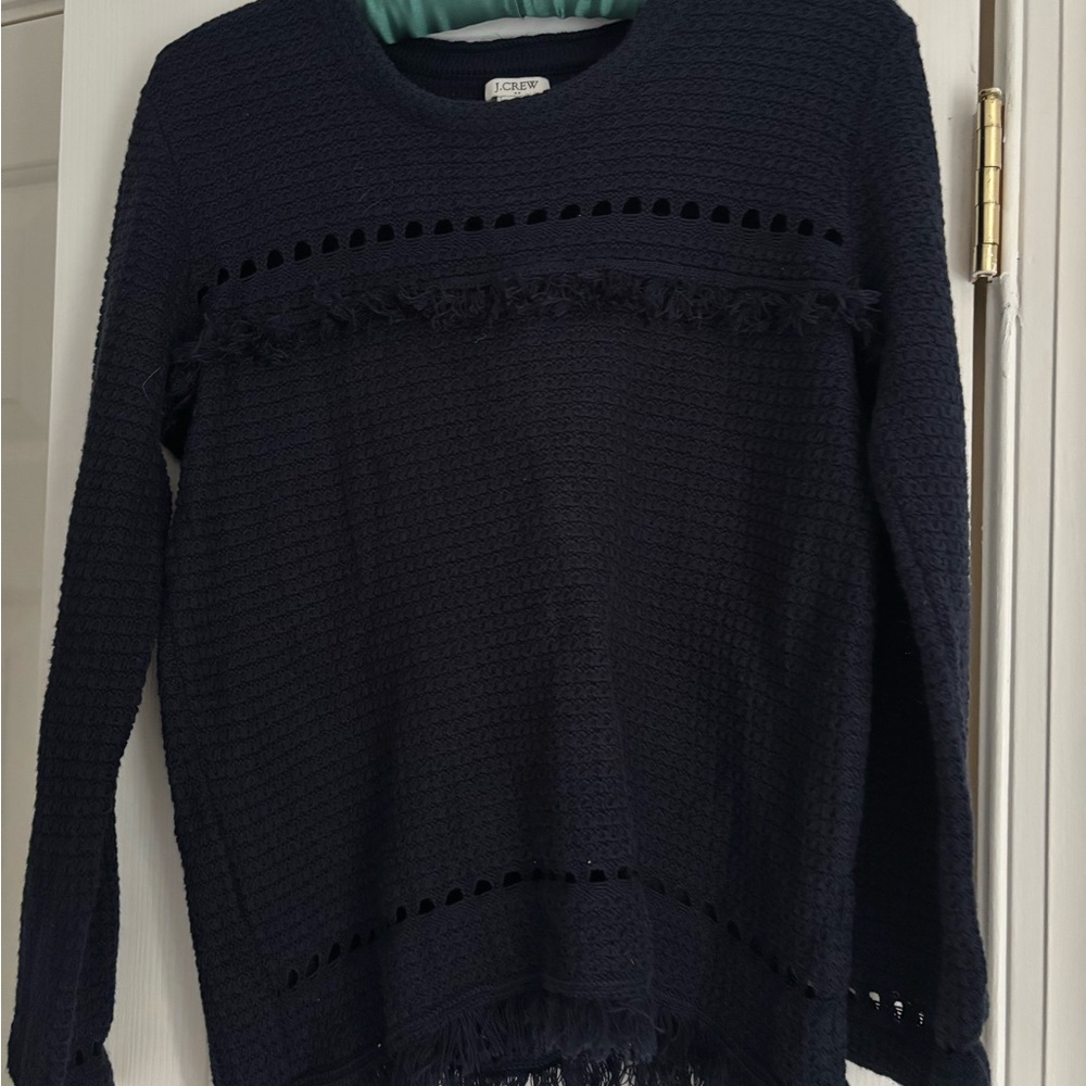 Women's JCrew Navy Sweater size S